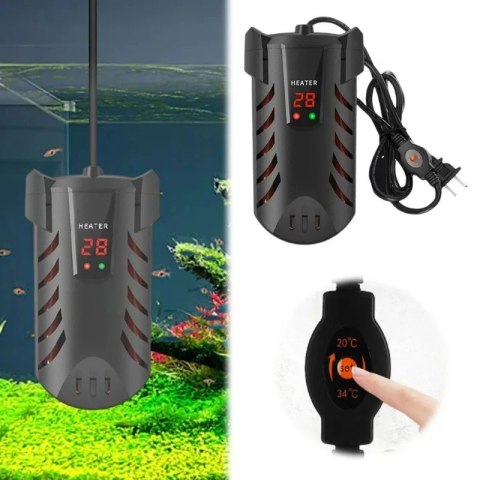 Termostat akwariowy podgrzewacz wody z wyświetlaczem cyfrowym