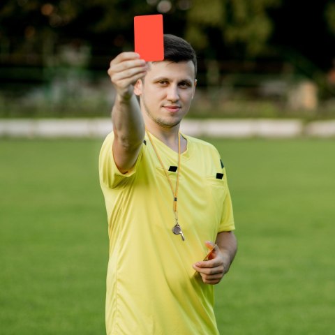 Zestaw sędziowski - 2 metalowe gwizdki + 2 notatniki