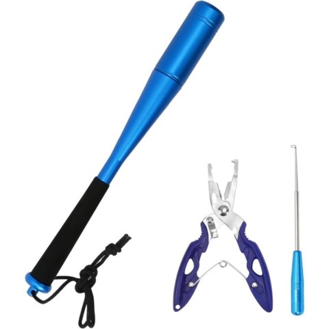 Zestaw do wędkowania 3-elementowy z alu, 24.5 cm