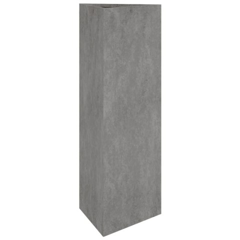Donica stalowa corten 30x26x75 cm