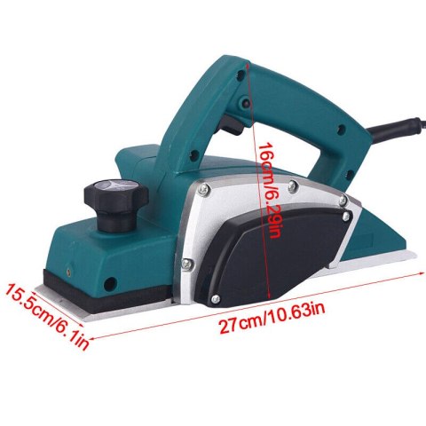 Hobler elektryczny 800 W, aluminiowy, ręczny, 16000 obr/min