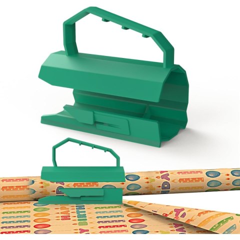Narzędzie do cięcia papieru do pakowania - ABS, 12 x 6,5 x 6,5 cm