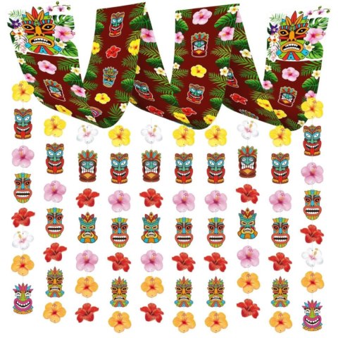 Baner Tiki zawieszany 270x30cm dekoracja hawaijska
