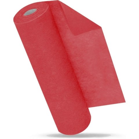 Bieżnik na stół czerwony non-woven 30 cm x 25 m, dekoracja na imprezy, wesela, urodziny