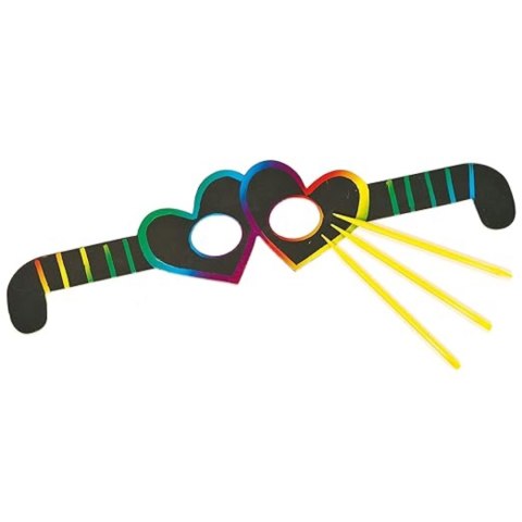 Zestaw akcesoriów imprezowych - 36 elementów, bransoletki i okulary