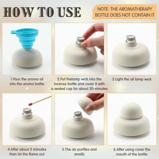 Zestaw 2 wkładek zapachowych do lamp aromatycznych, 2 sztuki