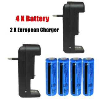 Ładowarka do baterii 18650 Li-ion 3.7V 3000mAh 2-pak