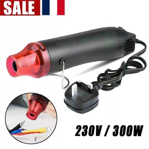 Opalarka 300W, mini opalarka do DIY, kolor czarny, kompaktowa