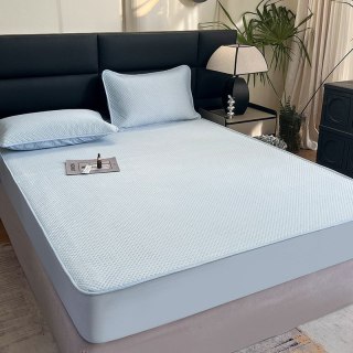 Mata letnia nieprzesuwna błękitna 1.5x2.0m