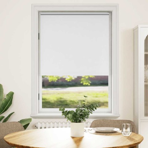 Roleta blackout biała 120 x 175 cm