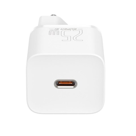 Super szybka ładowarka USB-C 25W Power Delivery Quick Charge - biały