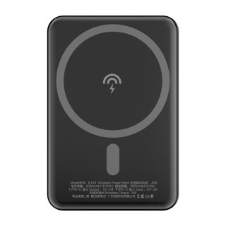 Powerbank 5000mAh magnetyczny z ładowarką indukcyjną MagSafe biały