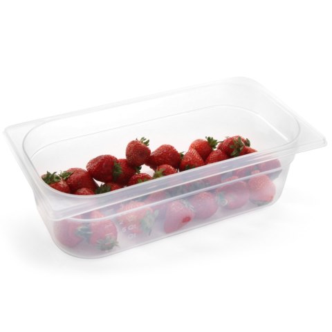 Pojemnik gastronomiczny z polipropylenu GN 1/2 wys. 200 mm - Hendi 880104