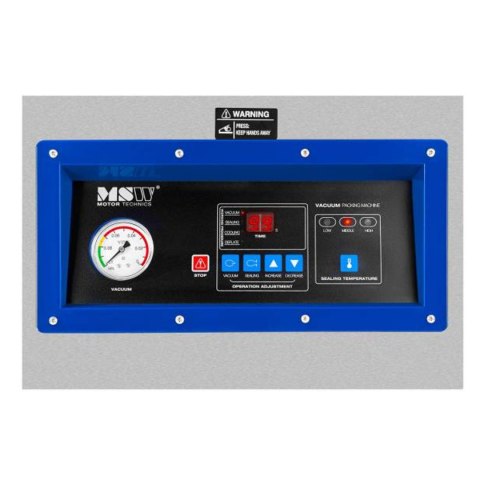 Pakowarka zgrzewarka próżniowa komorowa do worków do żywności 40cm wolnostojąca 900W MSW VPM-900G