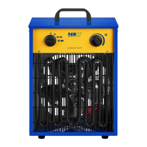 Nagrzewnica dmuchawa budowlana do suszenia ścian tynku prostokątna 400V 9000W
