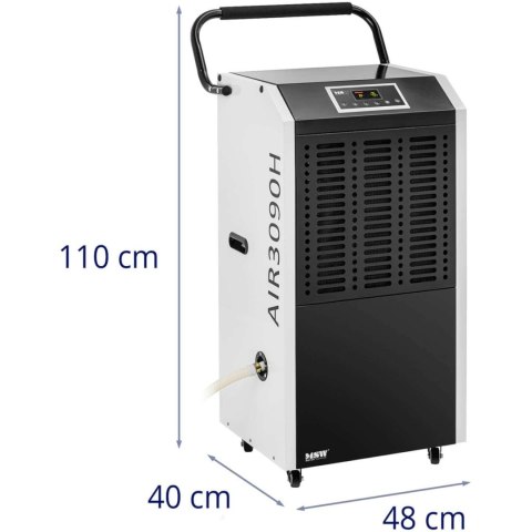 Osuszacz powietrza pochłaniacz wilgoci przemysłowy z uchwytem 1300 W 1129 m3/h do 150 m2